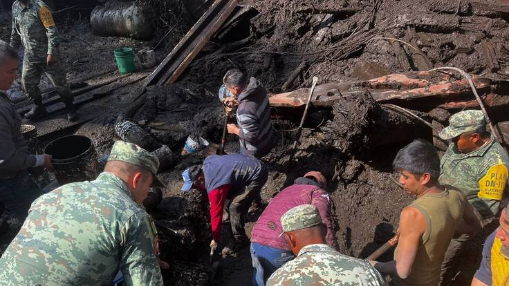Deslave en Jilotzingo, Edomex deja 10 desaparecidos y una menor fallecida