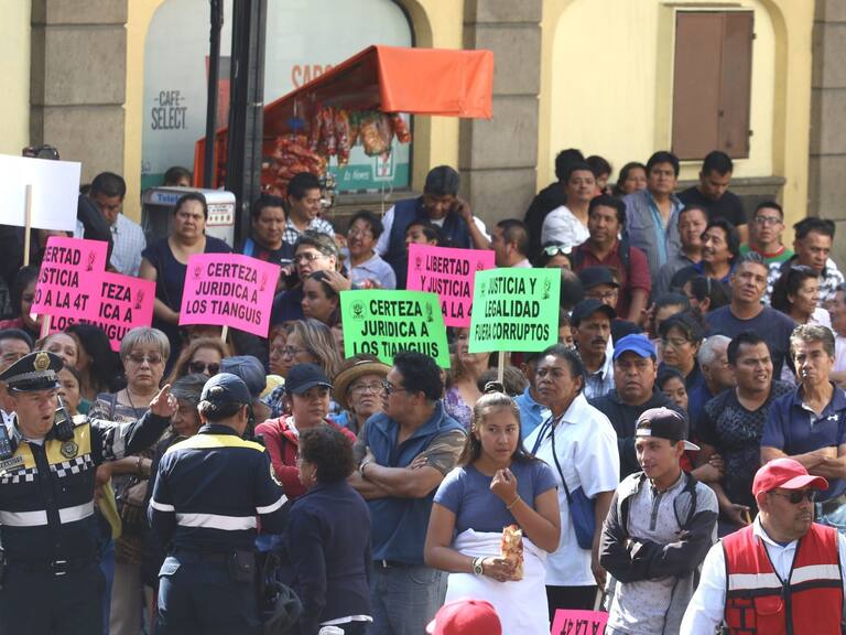 Mega marcha del 17 de febrero de transportistas y comerciantes en CDMX