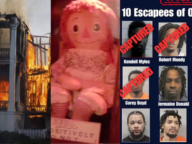 ¿La muñeca Annabelle provocó el incendio y fuga de presos en Nueva Orleans? Esto sabemos | VIDEO