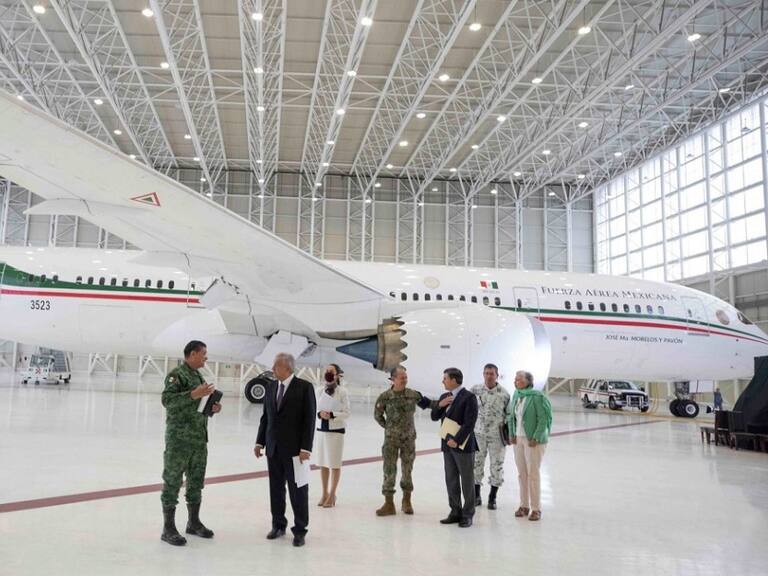 Sigue en proceso venta del Avión Presidencial: AMLO