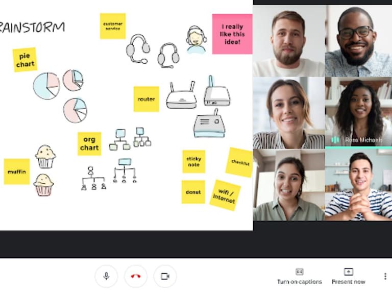 Buenas noticias; ya hay pizarrón virtual en Google Meet