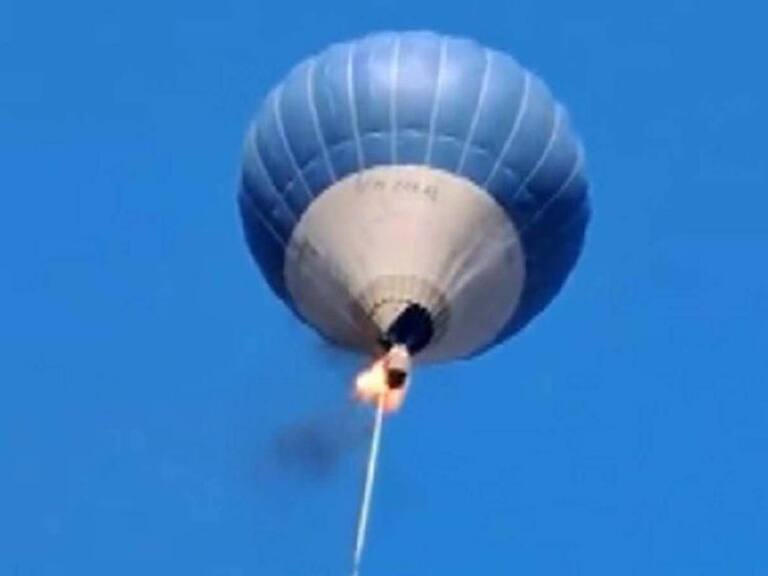 Dan de alta a menor accidentada en globo aerostático en Teotihuacán