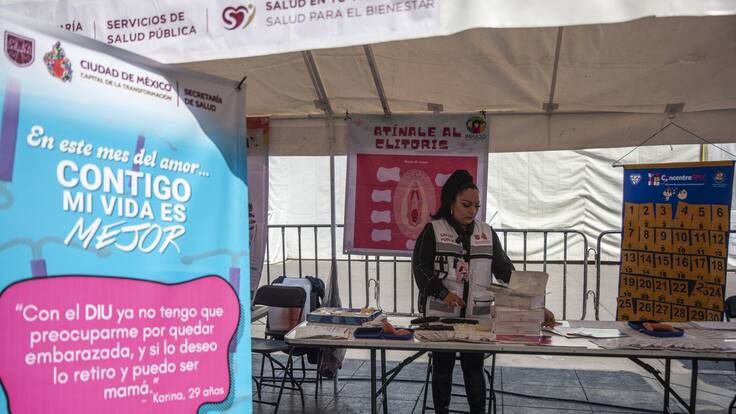 CDMX inicia campaña para concientizar sobre la salud sexual y reproductiva.