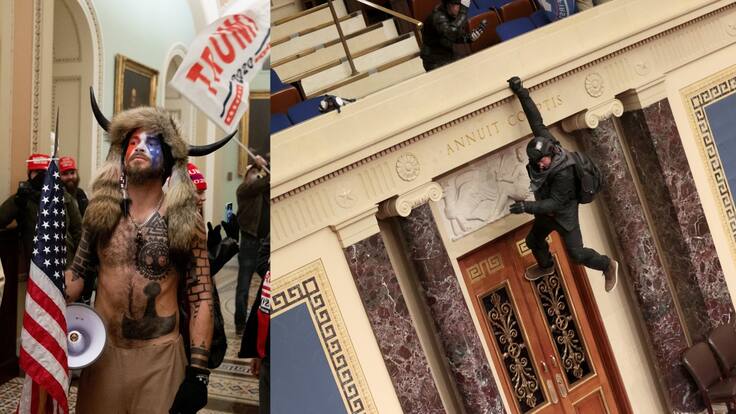 Las imágenes del asalto al Capitolio por manifestantes partidarios de Trump